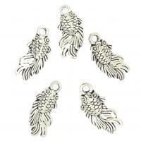 Zinc Alloy Animal Pendants, Goldfish, plated Approx 2mm, Approx 