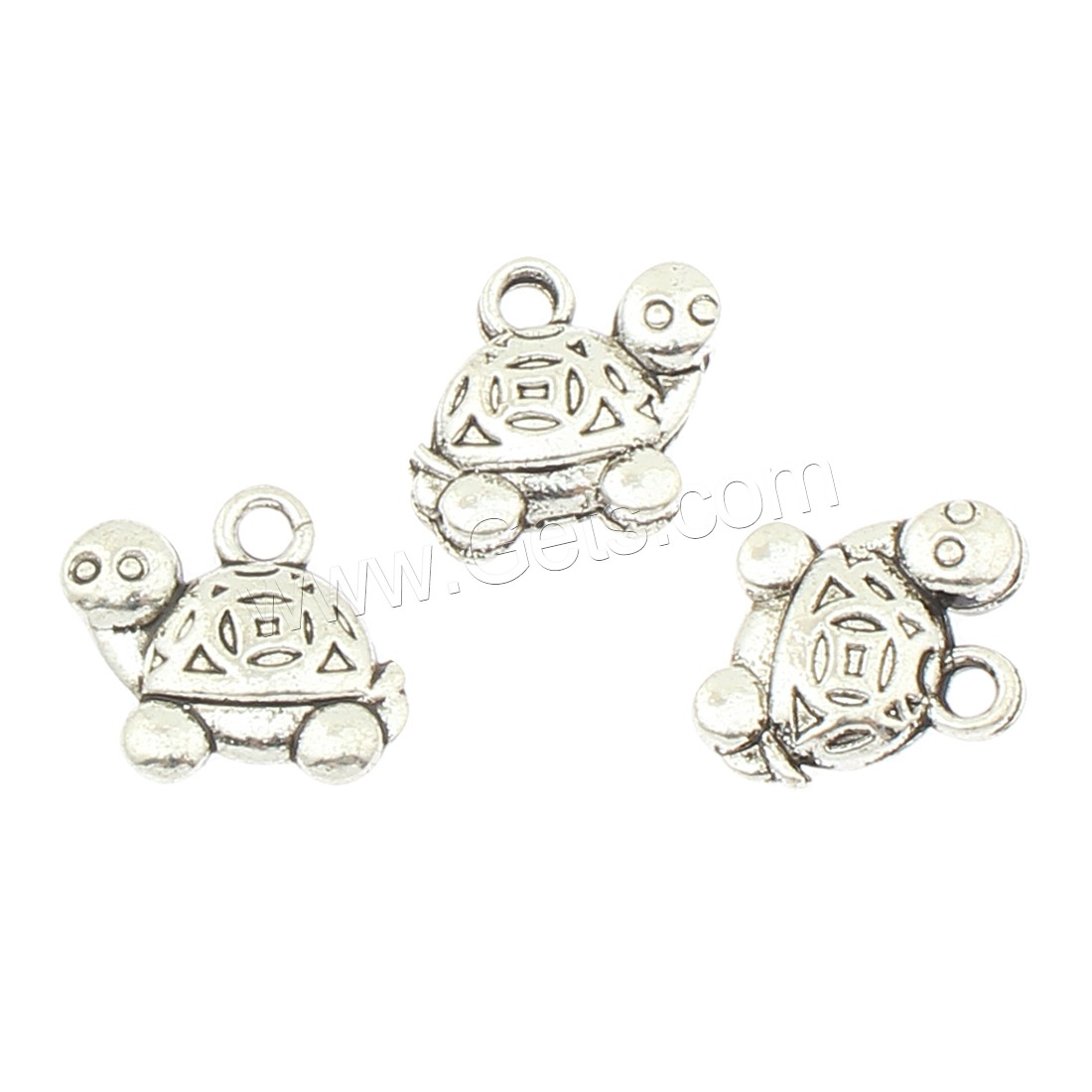 Zinc Alloy Animal Pendants, plated, more colors for choice, 14x12x3mm, Hole:Approx 2mm, Approx 310PCs/Bag, Sold By Bag