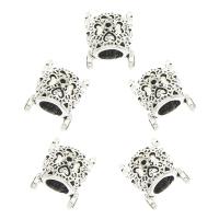 Zinc Alloy Jewelry Beads, plated, large hole Approx 5mm, Approx 