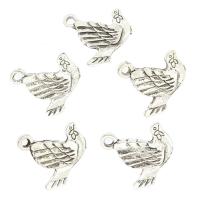 Zinc Alloy Animal Pendants, Dove, plated Approx 2mm, Approx 