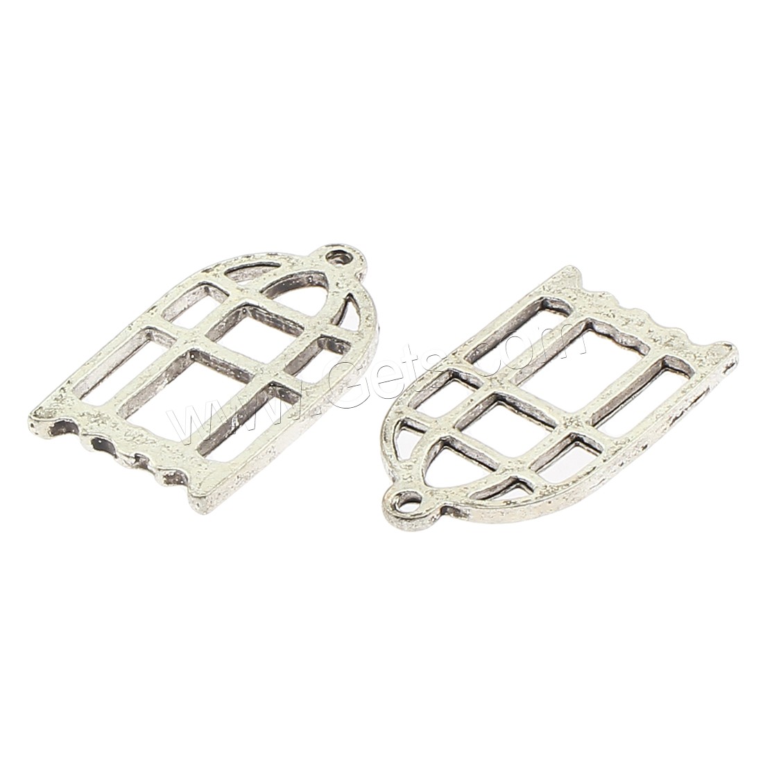 Zinc Alloy Jewelry Pendants, Cage, plated, more colors for choice, 15x21x2mm, Hole:Approx 2mm, Approx 260PCs/Bag, Sold By Bag