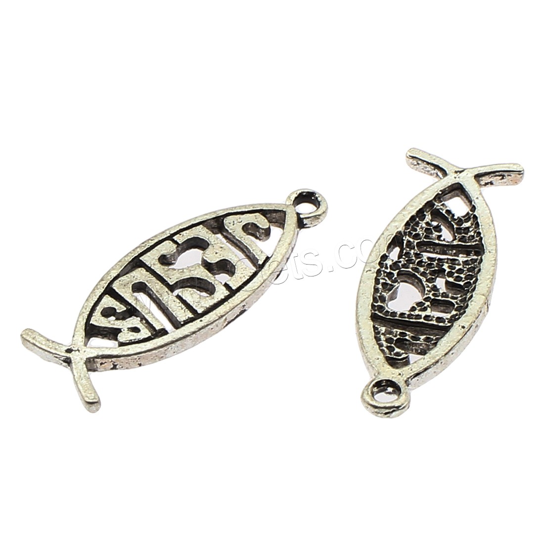 Zinc Alloy Jewelry Pendants, Fish, plated, more colors for choice, 10x25x3mm, Hole:Approx 2mm, Approx 410PCs/Bag, Sold By Bag