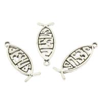 Zinc Alloy Jewelry Pendants, Fish, plated Approx 2mm, Approx 