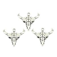 Zinc Alloy Animal Pendants, Horn, plated, large hole Approx 3mm, Approx 