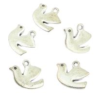 Zinc Alloy Animal Pendants, Dove, plated Approx 2mm, Approx 