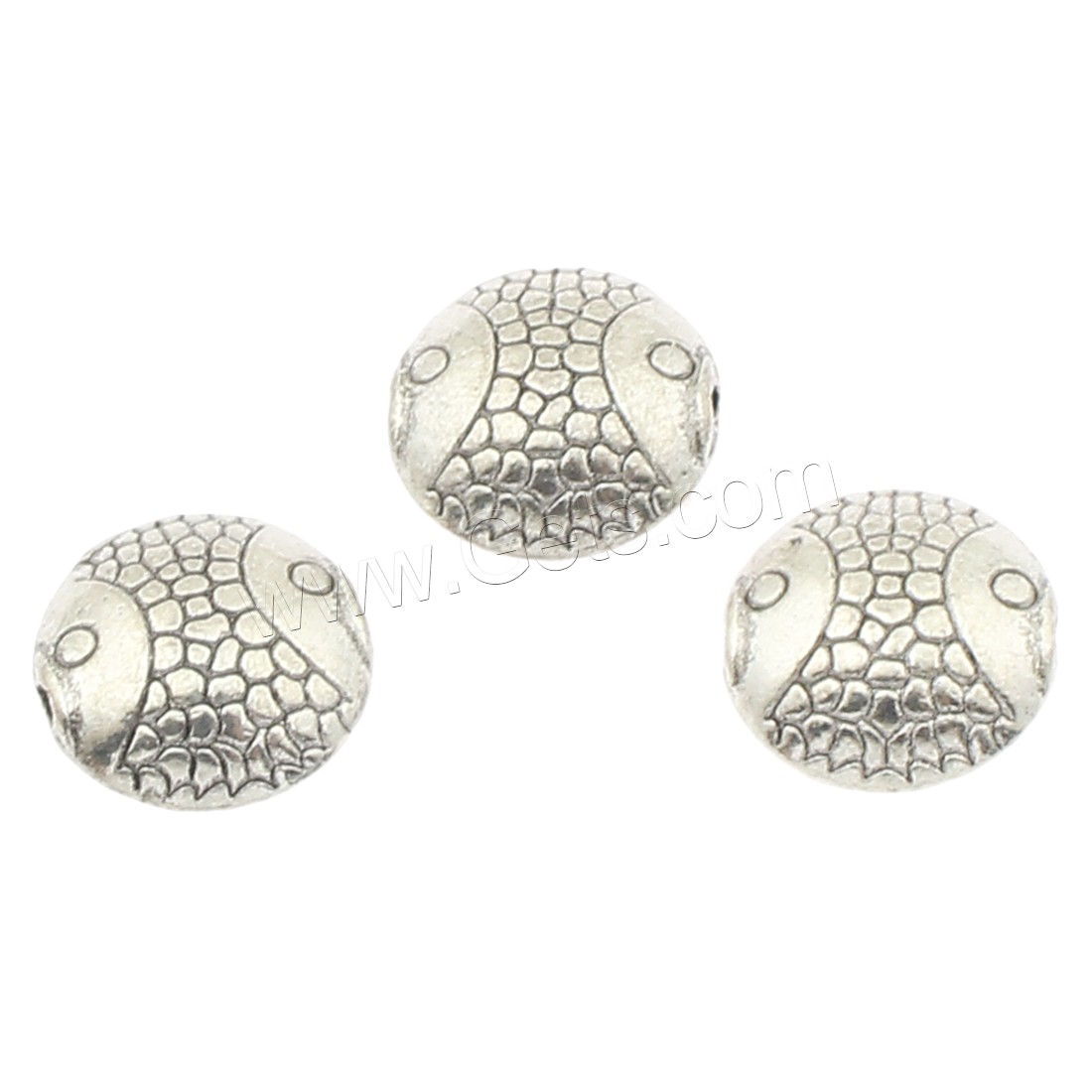 Zinc Alloy Jewelry Beads, plated, more colors for choice, 10x10x5mm, Hole:Approx 1mm, Approx 410PCs/Bag, Sold By Bag