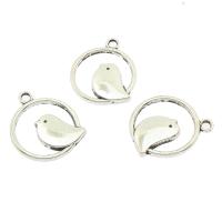Zinc Alloy Animal Pendants, Bird, plated, large hole Approx 3mm, Approx 
