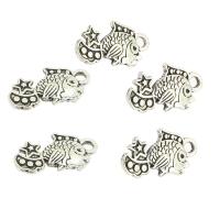 Zinc Alloy Animal Pendants, Fish, plated Approx 2mm, Approx 