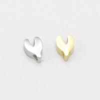 Stainless Steel Beads, 304 Stainless Steel, Wishbone, fashion jewelry Approx 1.8mm 