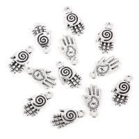 Zinc Alloy Hand Pendants, plated, mixed, 19*11mm Approx 2mm 