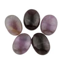 Natürliche Amethyst Perlen, kein Loch, violett, 18x25x7mm, Bohrung:ca. 1.5mm, 5PCs/Tasche, verkauft von Tasche