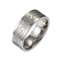 Men Stainless Steel Ring in Bulk, plated, fashion jewelry & for man US Ring 