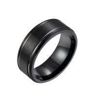 Men Stainless Steel Ring in Bulk, 316L Stainless Steel, plated, fashion jewelry & for man & matte US Ring 