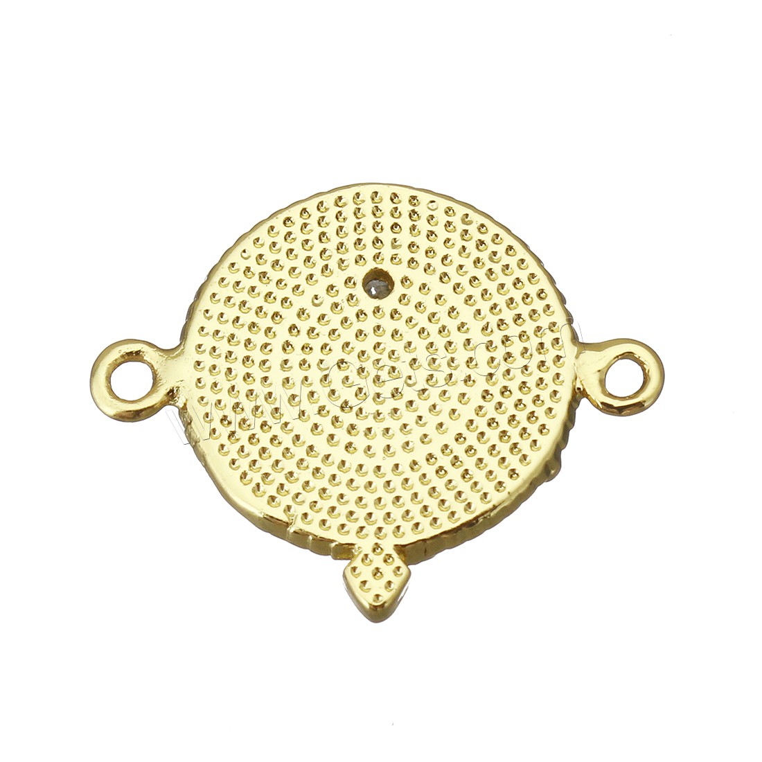 Enamel Brass Connector, plated, 1/1 loop, more colors for choice, 18.5x15x2mm, Hole:Approx 1.5mm, Sold By PC
