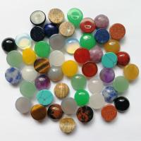 Кабошоны из драгоценных камней, Полудрагоценный камень, полированный, различные материалы для выбора, 10mm, 10ПК/сумка, продается сумка