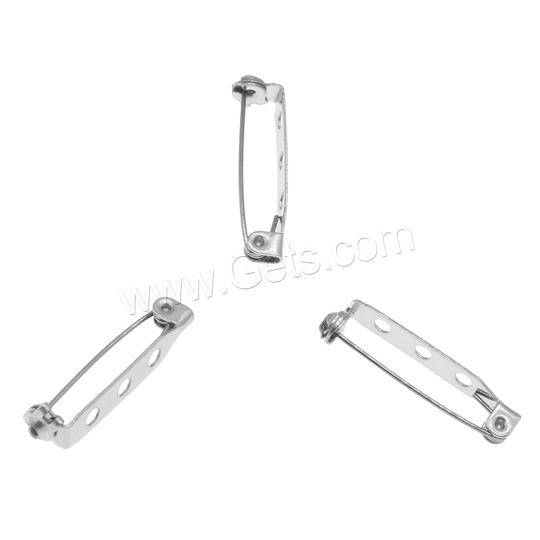 Stainless Steel Safety Pin, different size for choice, original color, Sold By PC