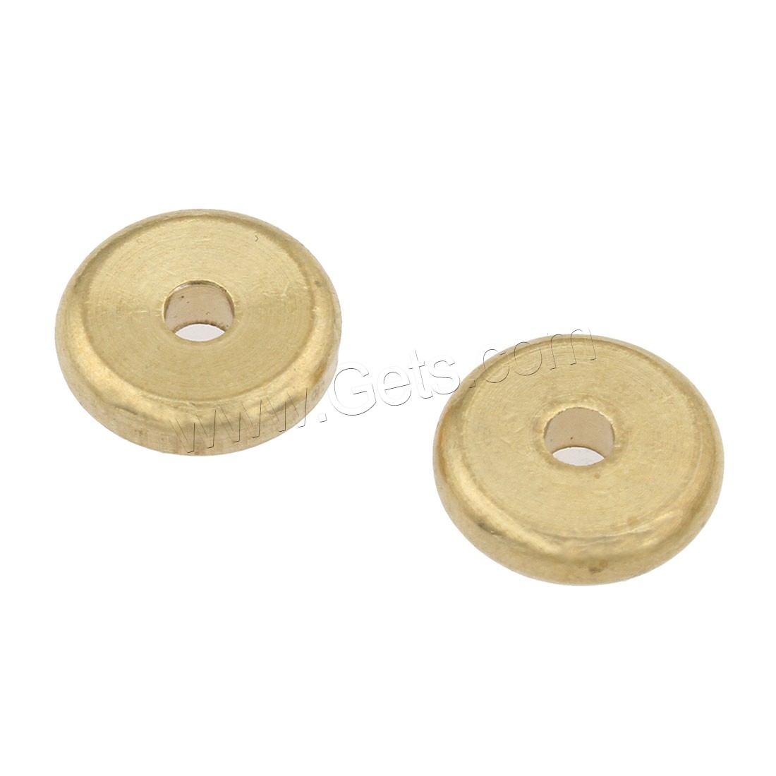 Brass Spacer Beads, different size for choice, original color, Sold By PC