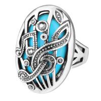 Resin Zinc Alloy Finger Ring, with Resin, plated, fashion jewelry & Unisex & with rhinestone 26mm, US Ring 