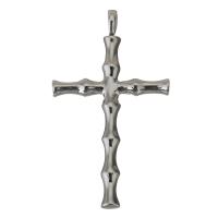 Нержавеющая сталь крест подвески, нержавеющая сталь, Kресты, оригинальный цвет отверстие:Приблизительно 6mm, продается PC