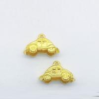 Vehicle Shaped Zinc Alloy Pendants, Car, gold color plated Approx 1mm 