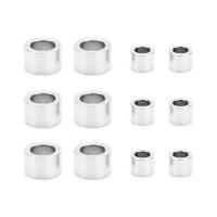 Stainless Steel Large Hole Beads, Column 