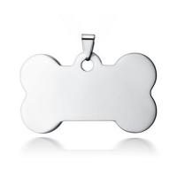 Stainless Steel Pendants, Dog Bone, plated Approx 2-5mm 