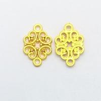 Zinc Alloy Hollow Pendants, gold color plated Approx 1mm 