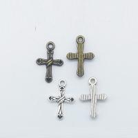 Zinc Alloy Cross Pendants, plated Approx 1mm 