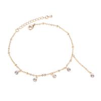 Cubic Zirconia Brass Bracelets, with Cubic Zirconia, with 40mm extender chain, plated, for woman 200mm Approx 7.9 Inch 