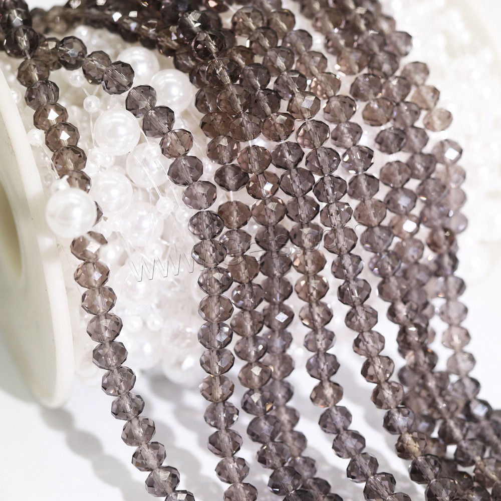 Perles de cristal ovales, normes différentes pour le choix, plus de couleurs à choisir, Trou:Environ 1mm, Vendu par brin