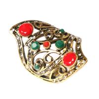 Zinc Alloy Finger Ring, fashion jewelry & Unisex, antique gold color, US Ring 
