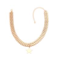 Fashion Choker Necklace, Zinc Alloy, with 10cm extender chain, plated, for woman nickel, lead & cadmium free, 300mm Approx 11.5 Inch 