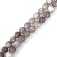 Natürlicher Turmalin Perlen, rund, verschiedene Größen vorhanden, Bohrung:ca. 1.5mm, Länge:ca. 16 ZollInch, 50PCs/Strang, verkauft von Strang