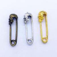 Zinc Alloy Jewelry Pendants, Safety Pin, plated Approx 2mm 