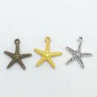 Zinc Alloy Jewelry Pendants, Starfish, plated Approx 1mm 