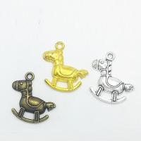 Zinc Alloy Jewelry Pendants, rocking horse, plated Approx 1mm 