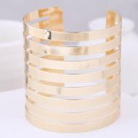 Zinc Alloy Cuff Bangle, plated, for woman .6 Inch 