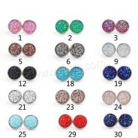 Stainless Steel Stud Earring, 304 Stainless Steel, plated, fashion jewelry & for woman 12mm 