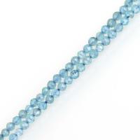 Apatite Beads, Apatites, Round, natural, faceted, light blue Approx 1mm Approx 15.5 Inch, Approx 