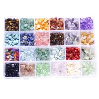Natural Stone Beads, with Plastic, plated, environment-friendly package 4-8mm 