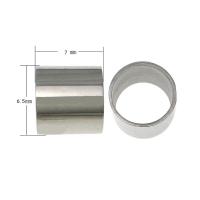 Stainless Steel Large Hole Beads, 304 Stainless Steel, Column, plated Approx 6mm [