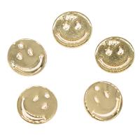 Brass Jewelry Pendants, Smiling Face, gold color plated, nickel, lead & cadmium free Approx 1mm, Approx 