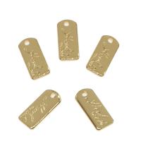 Brass Jewelry Pendants, gold color plated, nickel, lead & cadmium free Approx 1mm, Approx 