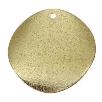 Brass Jewelry Pendants, gold color plated, high quality plated Approx 1.5mm 