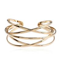 Zinc Alloy Cuff Bangle, fashion jewelry & for woman nickel, lead & cadmium free, 30mm, Inner Approx 62mm 