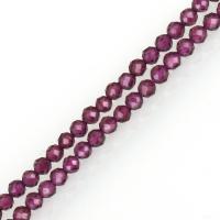 Natural Garnet Beads, purple Approx 1mm Approx 16 Inch, Approx 