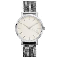 Uhrenarbänder für Frauen, Zinklegierung, Zinklegierung Dornschließe, rund, plattiert, keine, Länge:9.4 Millimeter, verkauft von PC