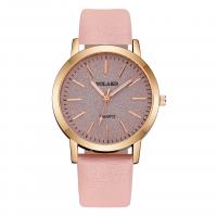 Women Wrist Watch, PU Leather, stainless steel pin buckle, plated, for woman .4 Inch 