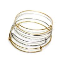 Fashion Zinc Alloy Bangle, plated, fashion jewelry & adjustable & for woman Inner Approx 60mm Approx 7.5 Inch 