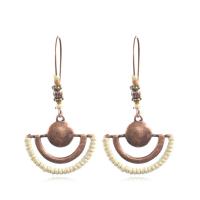 Zinc Alloy Drop Earring, plated, Bohemian style & for woman & hollow 